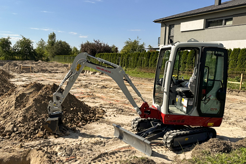 Minikoparka Takeuchi